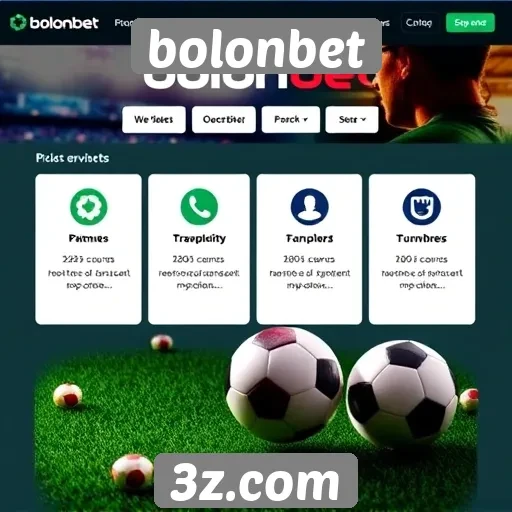 Recursos e funcionalidades do site bolonbet