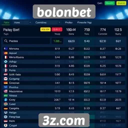 Comparativo de odds em Bolonbet e concorrentes